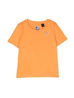 K Way Kids t-shirt en coton à patch logo - Orange