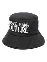 Versace Jeans Couture padded logo-print bucket hat - Noir - thumbnail