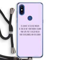Regenboog: Xiaomi Mi Mix 3 Transparant Hoesje met koord