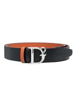 DSQUARED2 D2 Statement-buckle leather belt - Noir