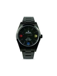 MAD Paris montre Explorer Rainbow 39 mm personnalisée pre-owned - Noir