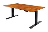 Bureau MAMMUT 160cm tafelblad sheeshamhout in hoogte verstelbaar zonder poten - 46810