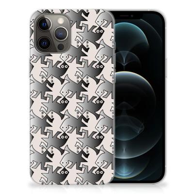 iPhone 12 Pro Max | TPU Hoesje | Salamander Grey