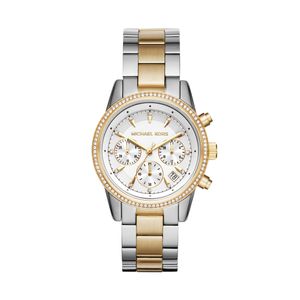 Horlogeband Michael Kors MK6474 Staal Bi-Color 18mm