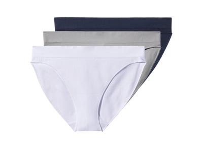 esmara Set van 3 dames onderbroeken (Donkerblauw/grijs/wit, L (44/46)) esmara Set van 3 dames onderbroeken (Donkerblauw/grijs/wit, L (44/46))