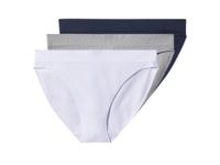 esmara Set van 3 dames onderbroeken (Donkerblauw/grijs/wit, L (44/46))