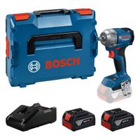 Bosch Professional GDS 18V-350 Accu slagmoersleutel 350Nm 1/2" frictiering 18V 4.0Ah in L-Boxx - 06019M5022