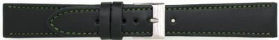 Horlogeband Universeel 804.27.22 Leder Groen 22mm
