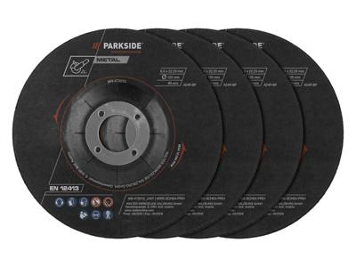 PARKSIDE PERFORMANCE Slijpschijven 125 mm (Slijpschijven 4 stuks)