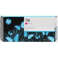 HP 738 300 ml magenta inktcartridge voor DesignJet