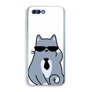 Cool cat: Honor 10 Transparant Hoesje