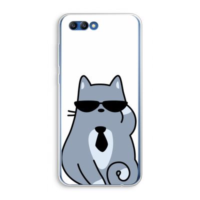 Cool cat: Honor 10 Transparant Hoesje
