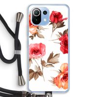Roosjes: Xiaomi Mi 11 Lite Transparant Hoesje met koord