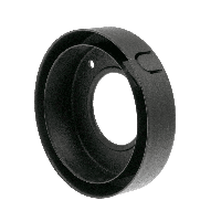 Afdekring geschikt voor Pavo LED Inbouwspots - Montagesysteem - Zwart