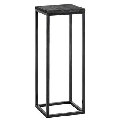 Plantentafel Gijs - zwart - 79x30x30 cm - Leen Bakker