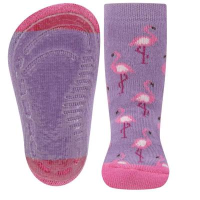 Ewers antislip sokken Stoppi softstep Flamingo lila-19-20