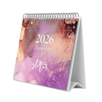 Glitter Desk Kalender 2026