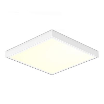 Opbouw LED Paneel - 62x62 cm - 36 Watt - 4860lm (135lm/W) - 3000K warm wit - 1-10V Dimbaar - Flikkervrij - UGR22 - 5 jaar garantie