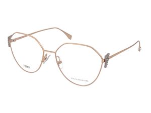 Brillen met correctie Fendi FF 0389/G DDB