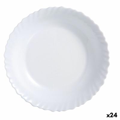 Dinerbord Luminarc Feston Wit Glas 25 cm (24 Stuks)