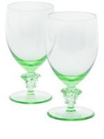 Versace lot de verres Medusa (474 ml) - Vert - thumbnail