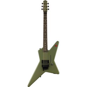 EVH Limited Edition Star EB Matte Army Drab elektrische gitaar met gigbag