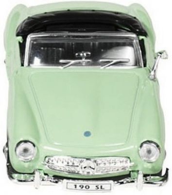 Welly Metalen Mercedes Benz 190 SL (1955): Groen Welly Metalen Mercedes Benz 190 SL (1955): Groen