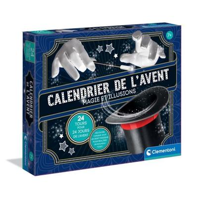 CLEMENTONI - Magische adventskalender - 24 dagen: 24 goocheltrucs - Geïllustreerde handleiding om de trucs te leren