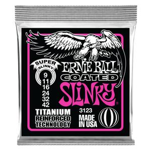 Ernie Ball P03123 Electrisch 6 stuk(s) Titanium Gitaar