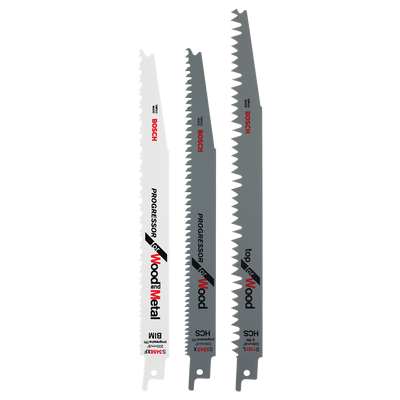 Bosch Accessoires Reciprozaagbladenset | 3-delig - 2609256797