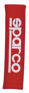 Sparco Set Gordelhoezen - Geborduurd logo - Rood SP1090RR