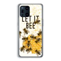 Let it bee: Oppo Find X3 Transparant Hoesje