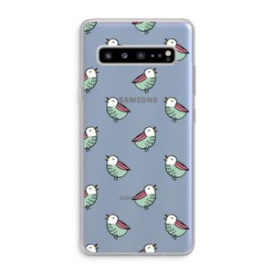 Vogeltjes: Samsung Galaxy S10 5G Transparant Hoesje