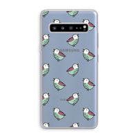 Vogeltjes: Samsung Galaxy S10 5G Transparant Hoesje