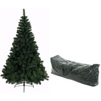 Kunst kerstboom Imperial Pine 210 cm met opbergzak - thumbnail