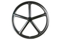 Santafixie Five Spoke Fixie Voorwiel - Glanzend Zwart Santafixie Five Spoke Fixie Voorwiel - Glanzend Zwart