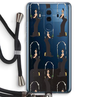 Pop Some Kim: Huawei Mate 10 Pro Transparant Hoesje met koord