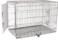 Draadkooi 2-deurs verzinkt nr. 1 60x43x52 cm - Gebr de boon