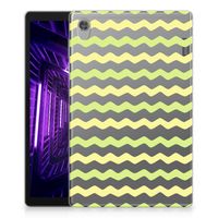 Lenovo Tab M10 HD (2de generatie) Hippe Hoes Waves Yellow - thumbnail