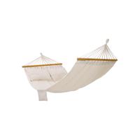 Hangmat met 2 kussens, beige