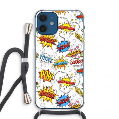 Pow Smack: iPhone 12 mini Transparant Hoesje met koord