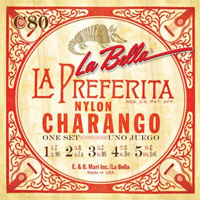 La Bella L-C80 snarenset charangon
