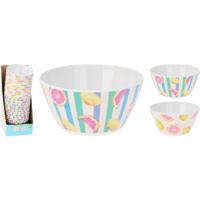 Excellent Houseware Schaal melamine 145xh70mm fruit