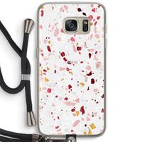 Terrazzo N°9: Samsung Galaxy S7 Transparant Hoesje met koord