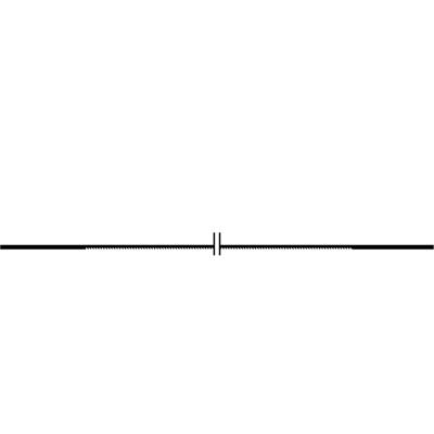Proxxon 28112 12 stuk(s) Super-Cut-bladzaagblad voor ijzer, normaal vertand, (nr. 5: 36 tanden op 25 mm), 12 stuks
