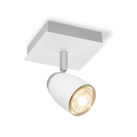 Light depot - LED opbouwspot Gina - 11,5 cm - wit - Outlet