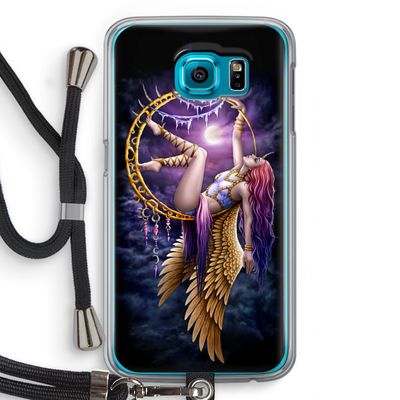 Aerial Angel: Samsung Galaxy S6 Transparant Hoesje met koord