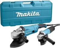 Makita dk0053g haakse slijper set ga9020 + 9558hnrg in koffer - dk0053