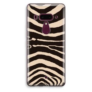 Arizona Zebra: HTC U12+ Transparant Hoesje