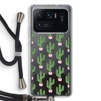 Cactus Lover: Xiaomi Mi 11 Ultra Transparant Hoesje met koord